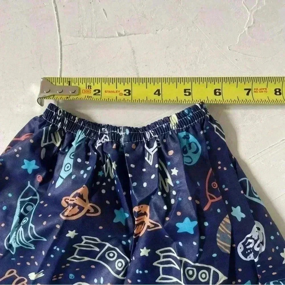 Kids space rocket pajamas unisex NEW without tags - Picture 7 of 9